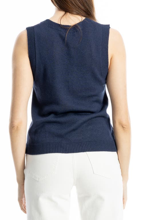 Max Studio Knit Shell Top