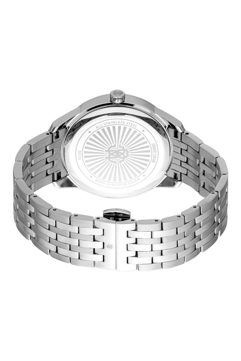 Trionfo Quartz Bracelet Watch, 44mm, Main, color, SILVER