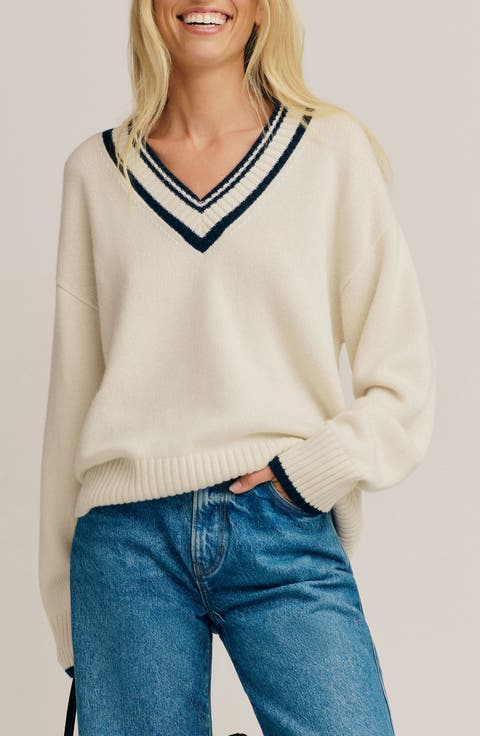 Women's V-Neck Cashmere Sweaters | Nordstrom