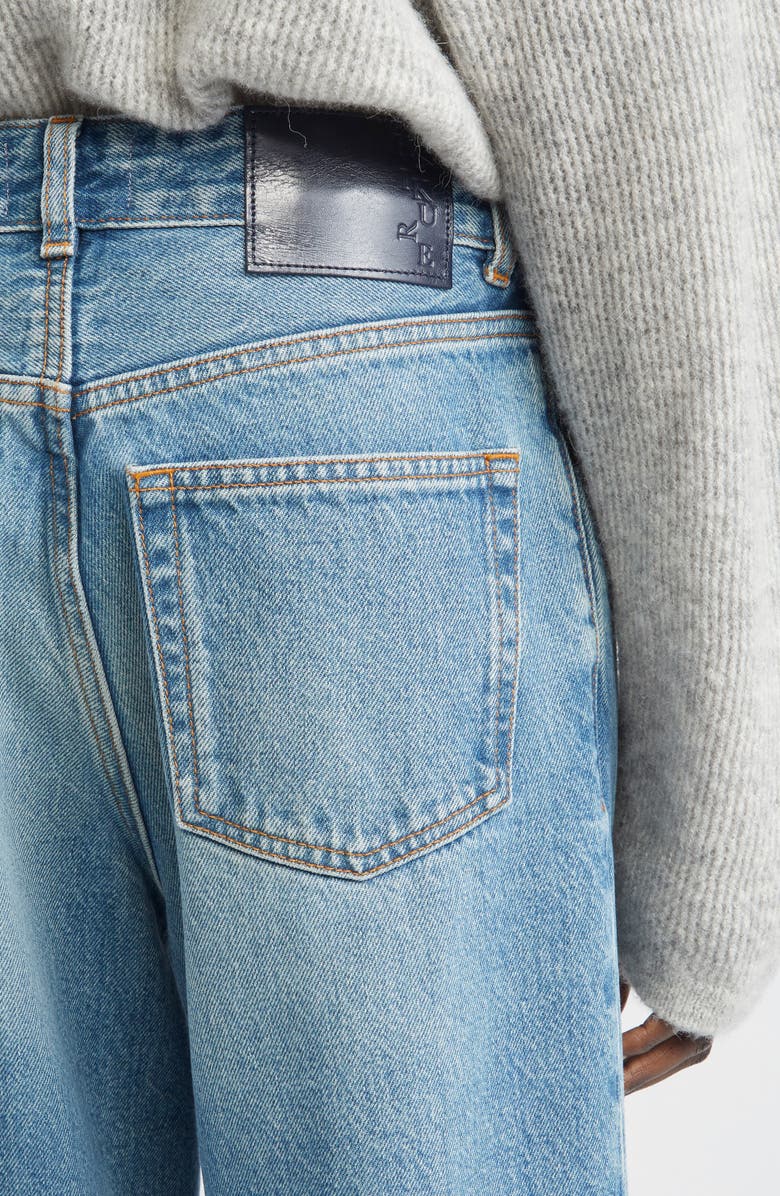 Haikure Betty Ankle Straight Leg Jeans, Alternate, color, Lagoon Wash