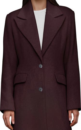 【Avec Les Filles】Strong Shoulder Coat ※送関込 Avec Les Filles Strong Shoulder Hourglass Single Breasted