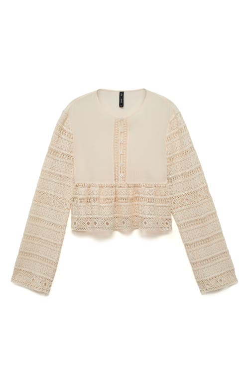 Mango Arena Openwork Top