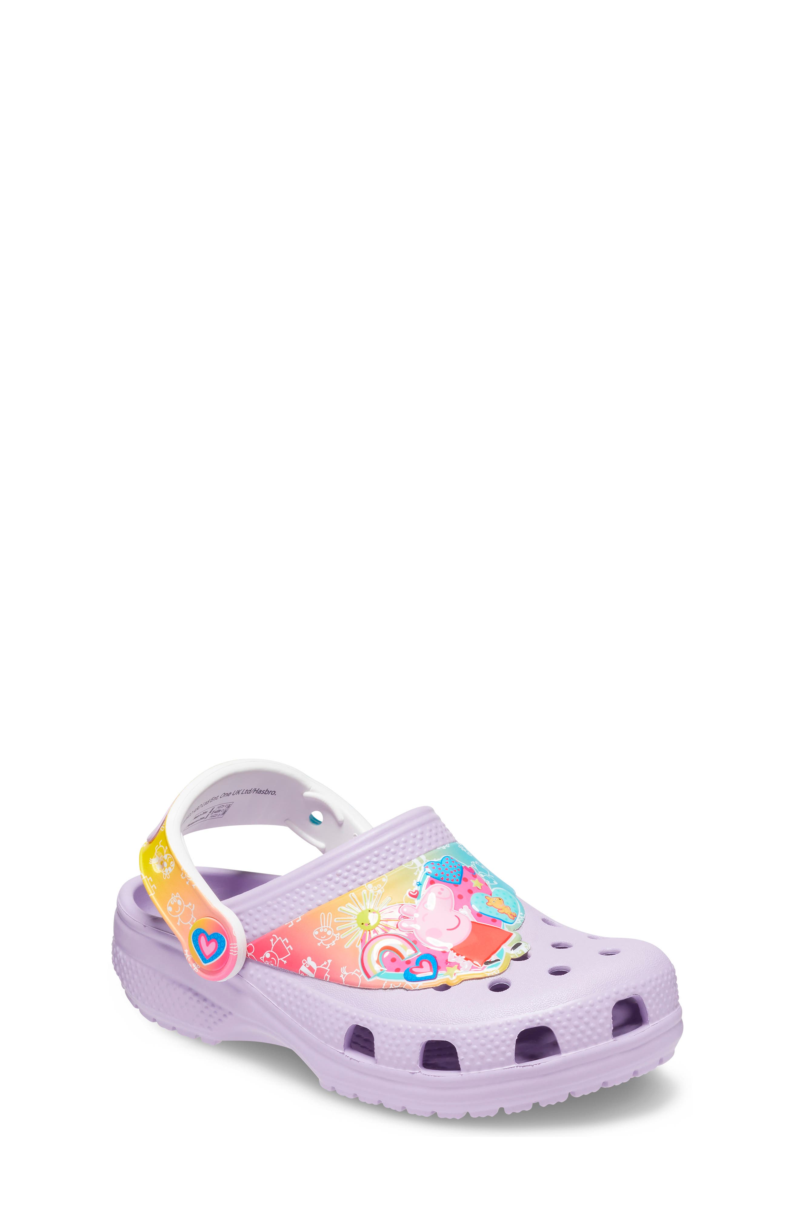 CROCS Kids' x Peppa Pig<sup>™</sup> Classic Clog, Main, color, 