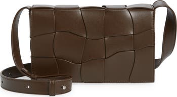 Bottega Veneta Medium Cassette Wavy Intrecciato Leather