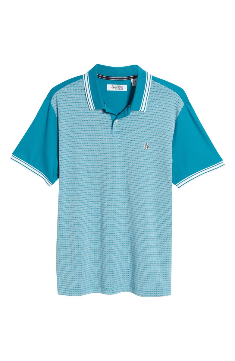 Original Penguin Tipped Interlock Polo, Alternate, color, 