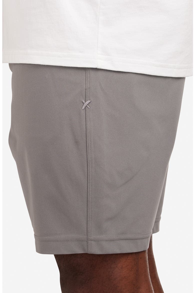 Performance Flat Front Golf Shorts, Alternate, color, GREY
