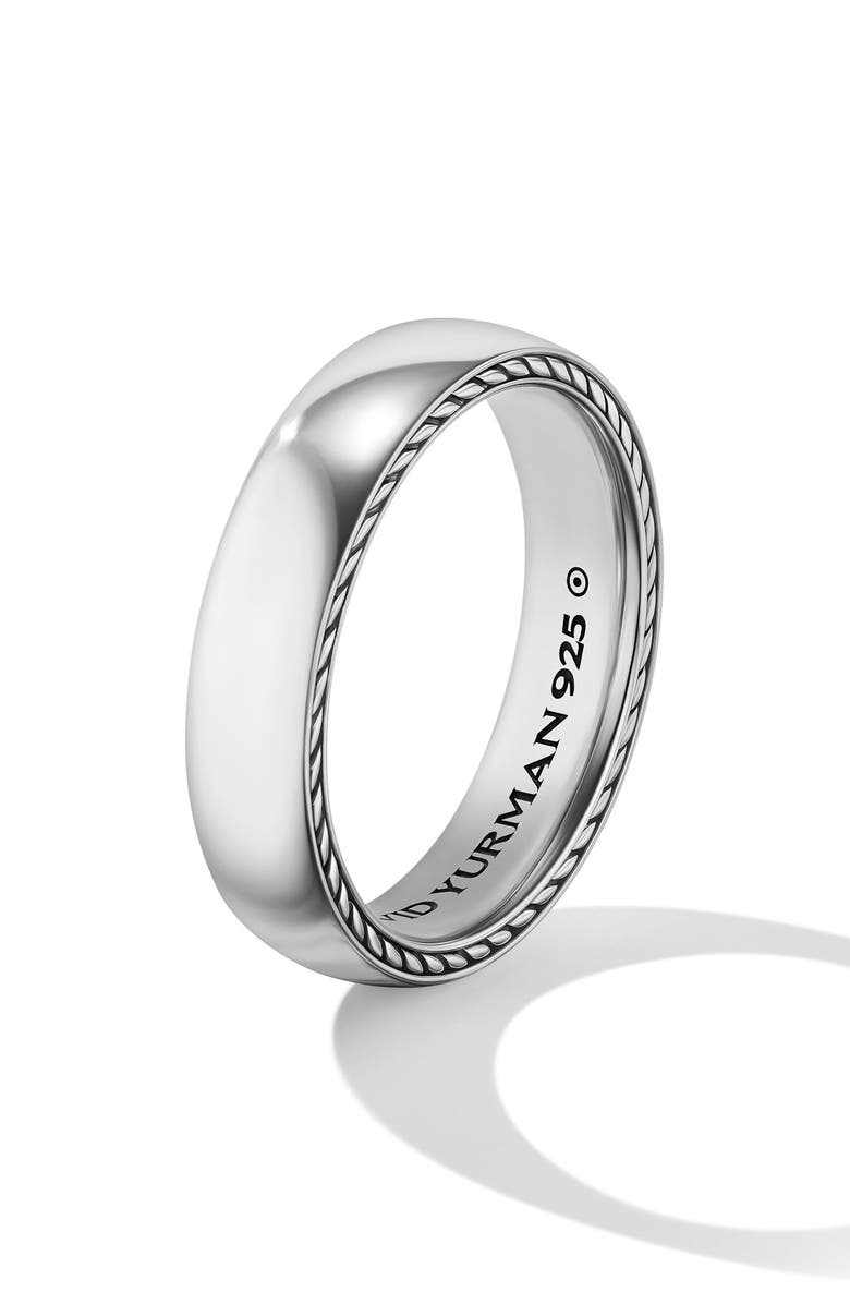David Yurman Streamline<sup>®</sup> Band Ring, Alternate, color, Silver
