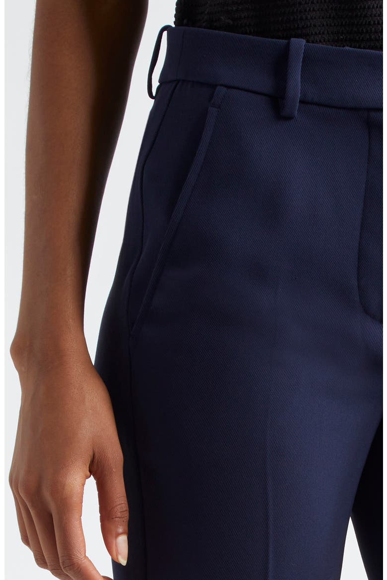 Techno Gabardine Straight Leg Pants, Alternate, color, NAVY