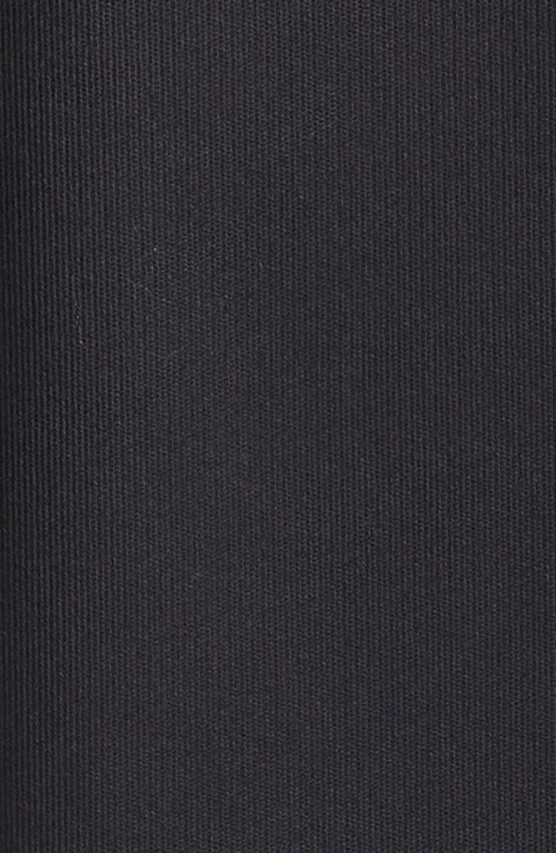 Balenciaga Wool Gabardine Long Sack Coat, Alternate, color, 1000 Black