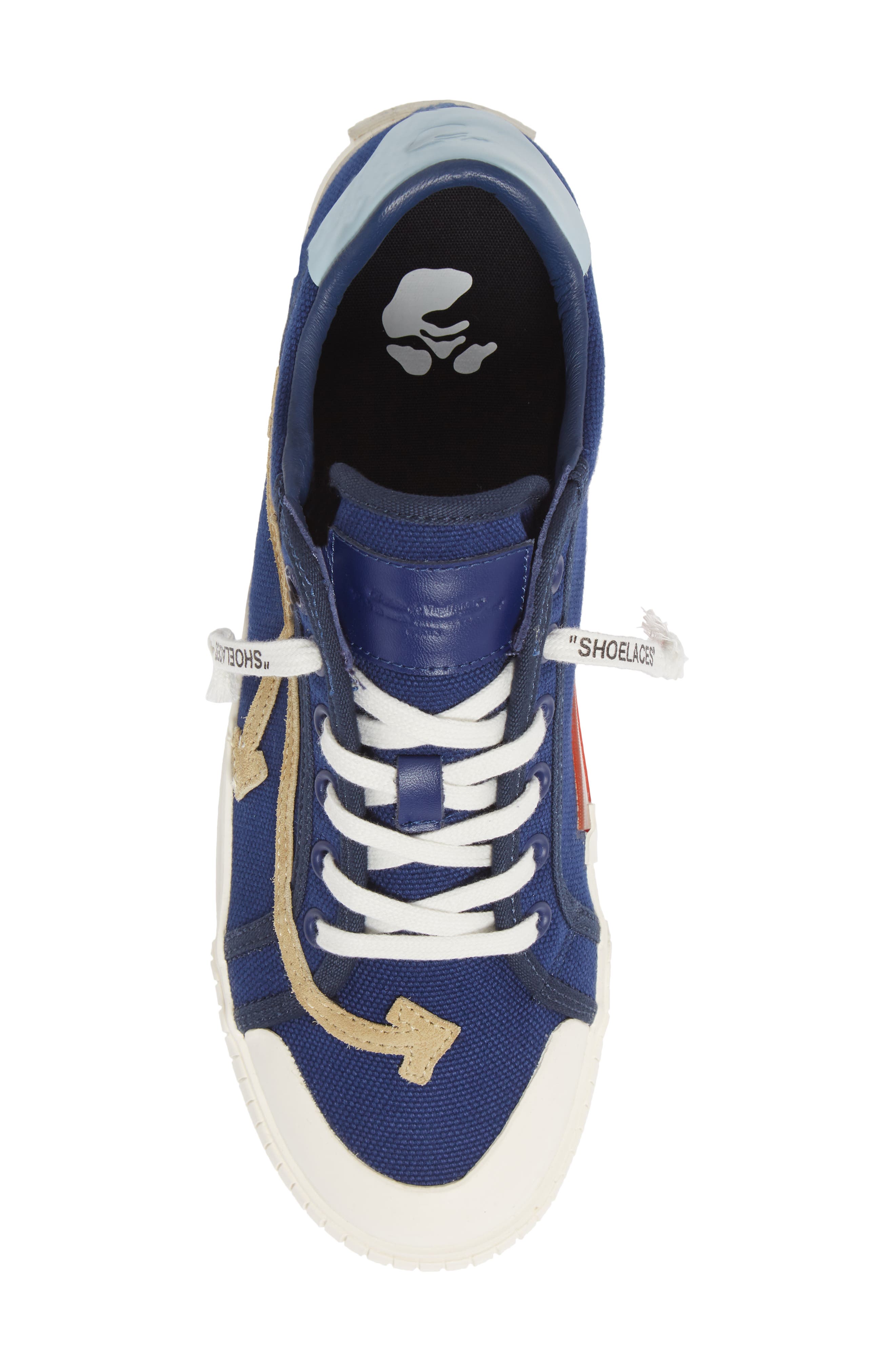 Vulcanized Low Top Sneaker, Alternate, color, BLUE