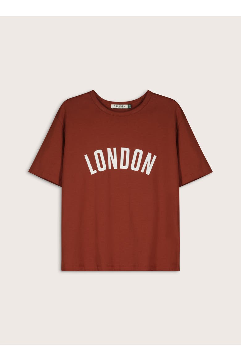 Kit London T-Shirt, Alternate, color, Terracotta