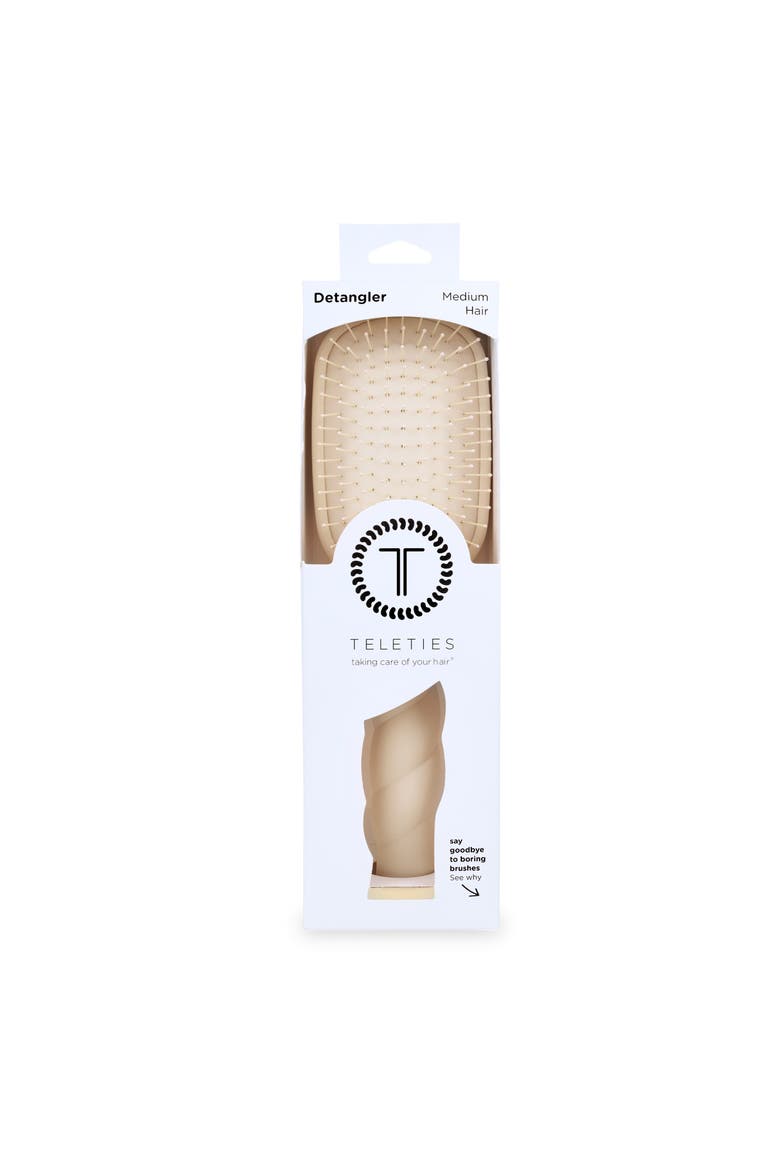 Detangler Hair Brush for Medium Hair, Alternate, color, Tan