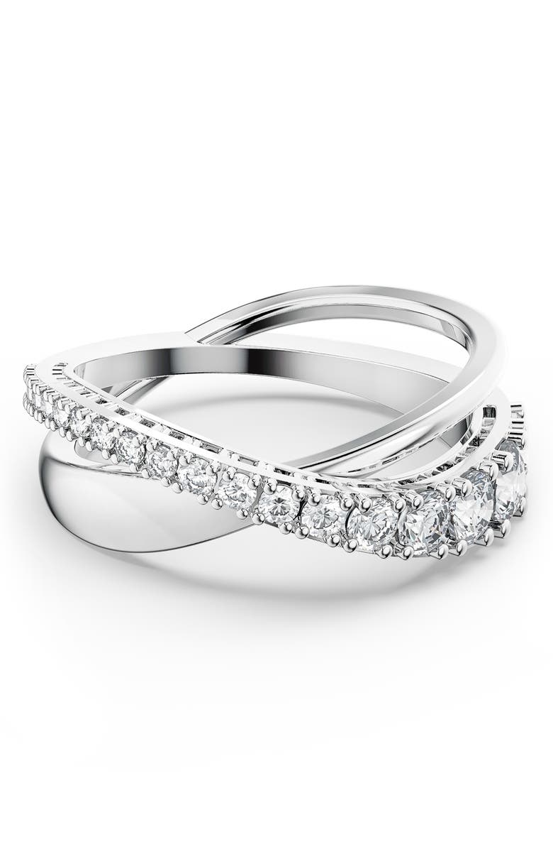 Swarovski Hyperbola Cubic Zirconia Ring, Alternate, color, White