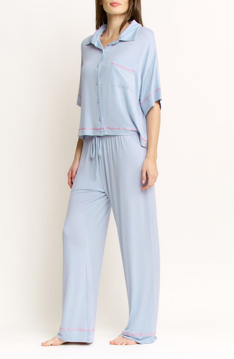 Honeydew Sweet Solstice Pajamas, Alternate, color, Moonbeam