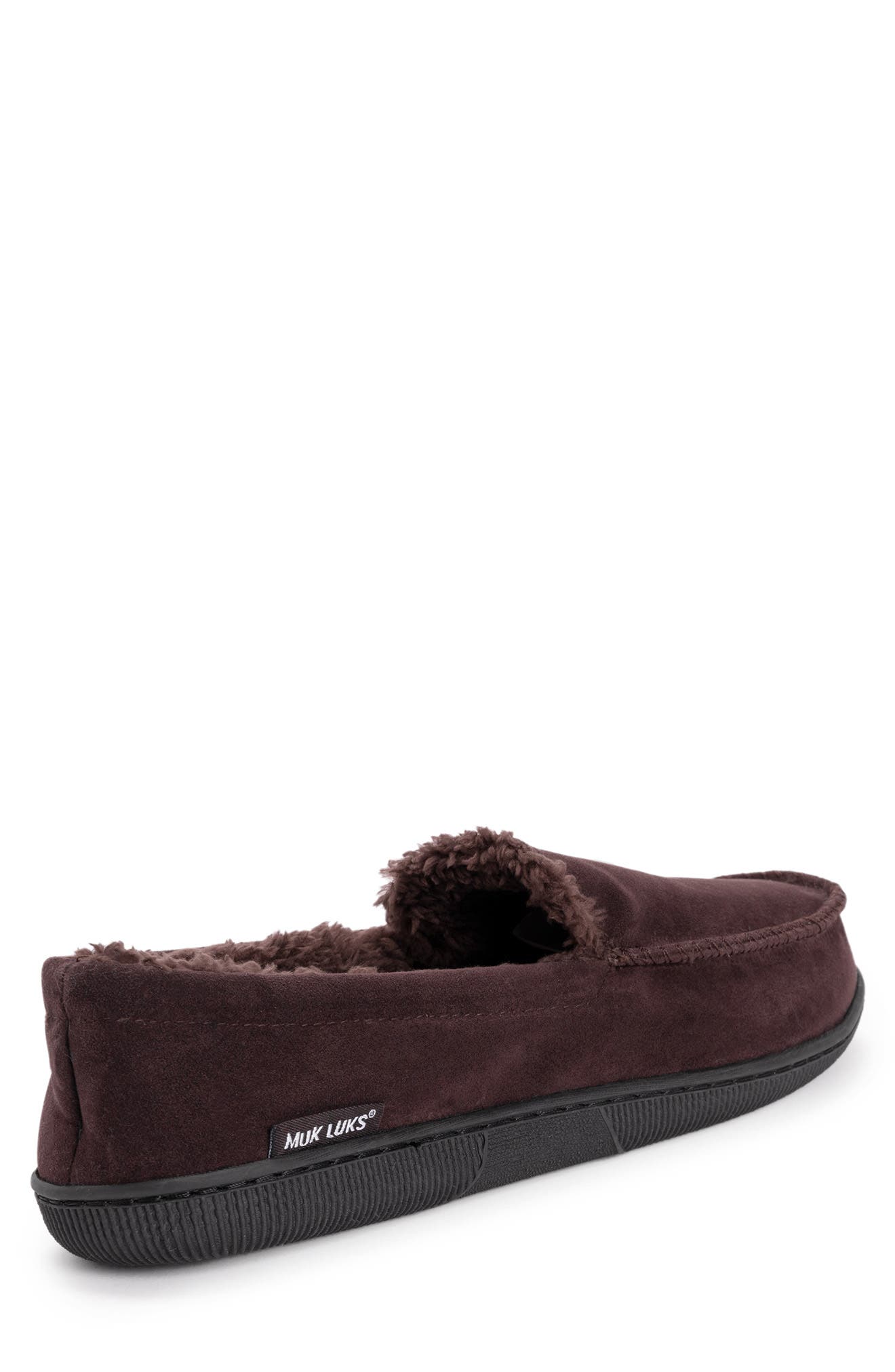 Faux Shearling Lined Slipper, Alternate, color, CAMEL
