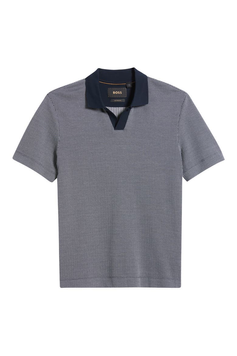 Parson Cotton & Silk Polo, Alternate, color, DARK BLUE