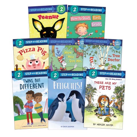 Step Into Reading Book Set - Level 2 - Set of 8