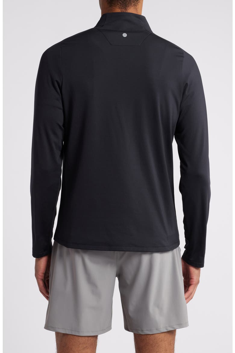 Raglan Sleeve Performance Pullover, Alternate, color, BLACK