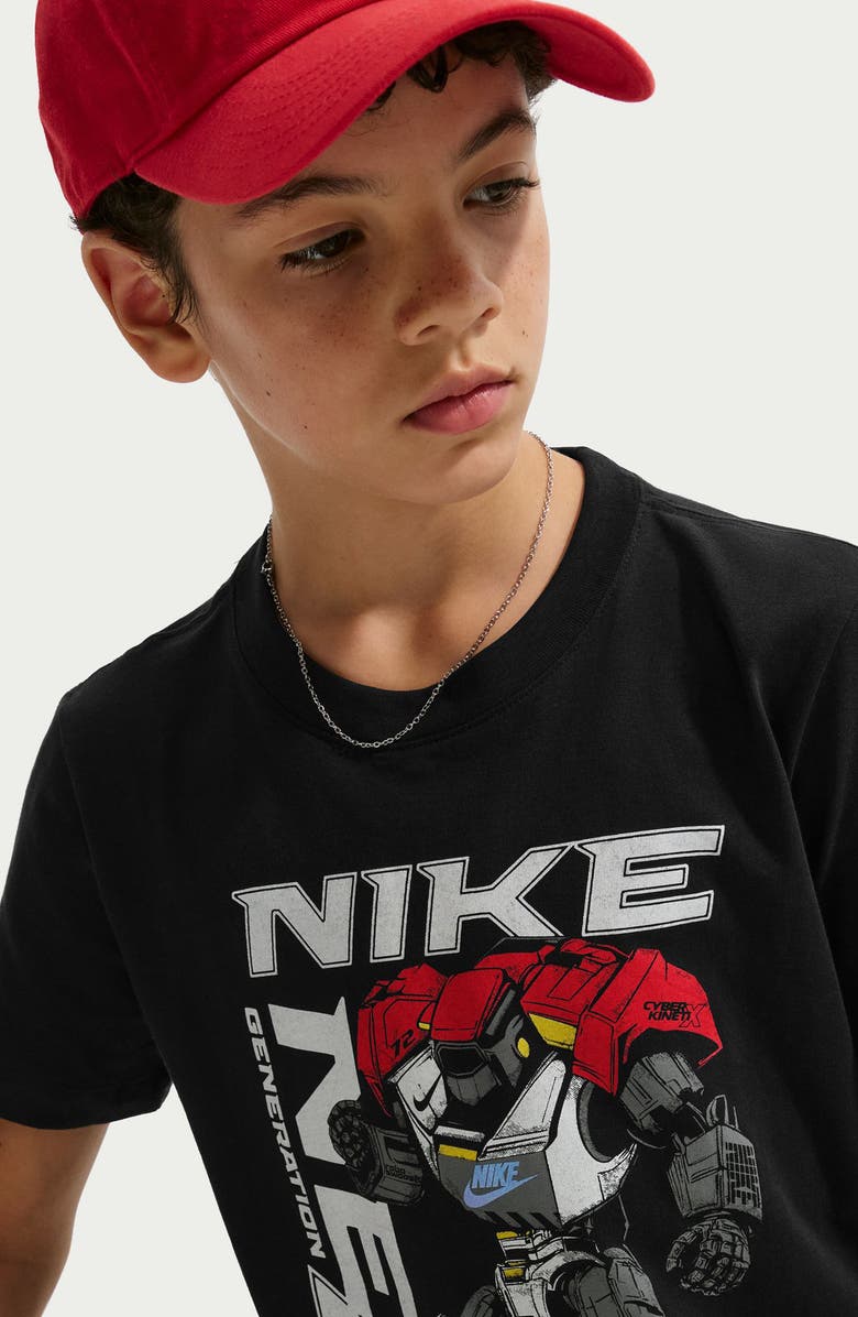 Nike Kids' Next Gear Cotton Graphic T-Shirt, Alternate, color, 