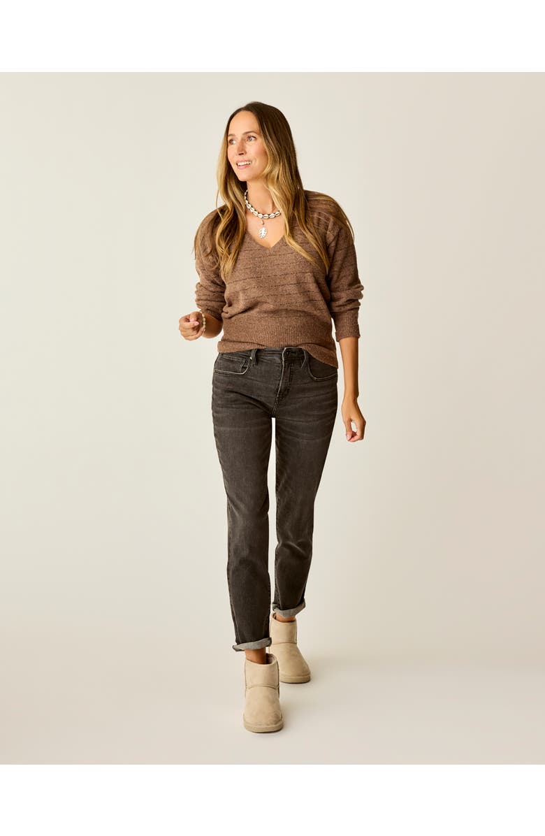 Carve Designs Carson Hi Rise Jean, Alternate, color, Washed Black