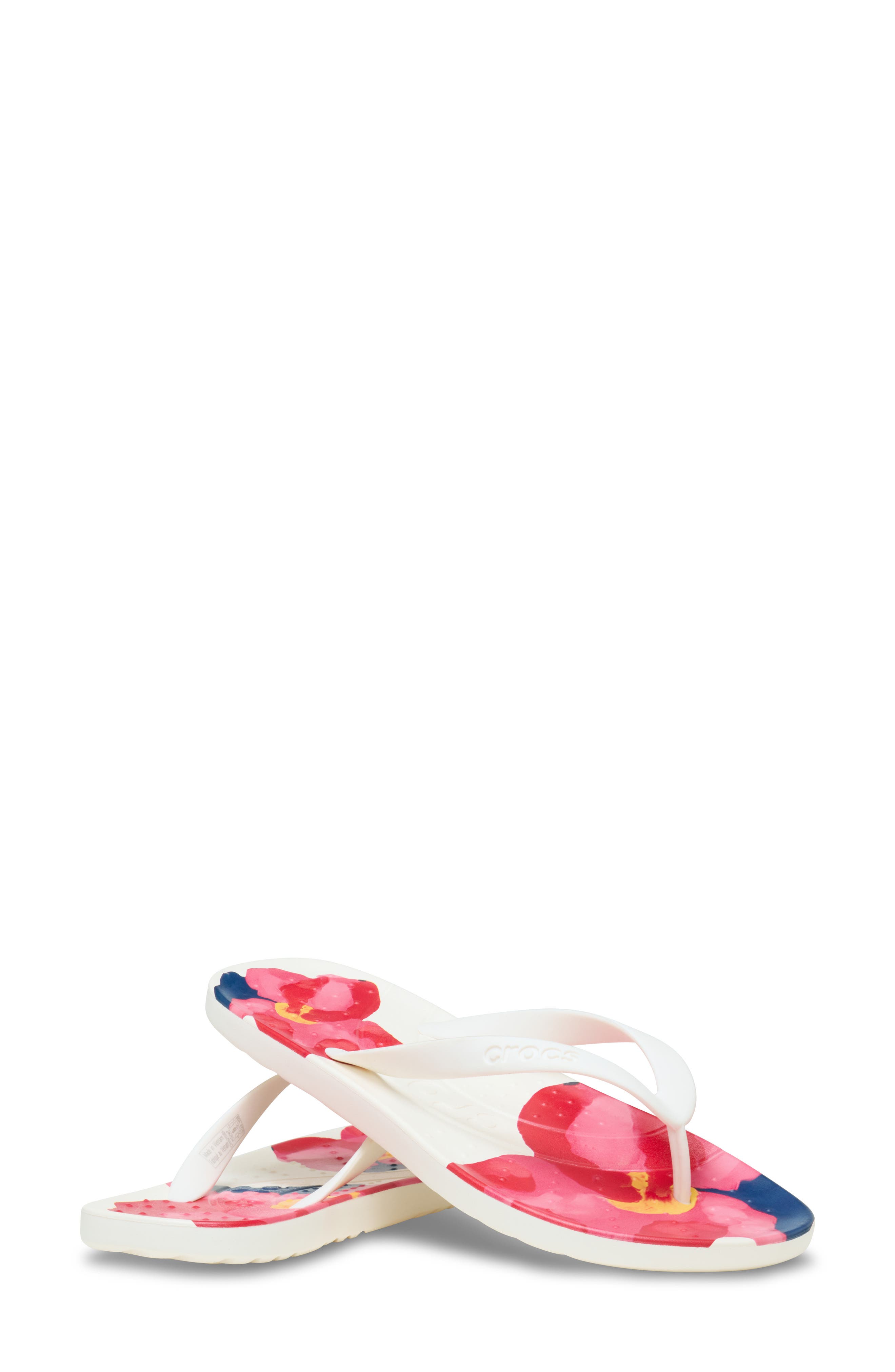 CROCS Flip Flop Sandal, Alternate, color, 