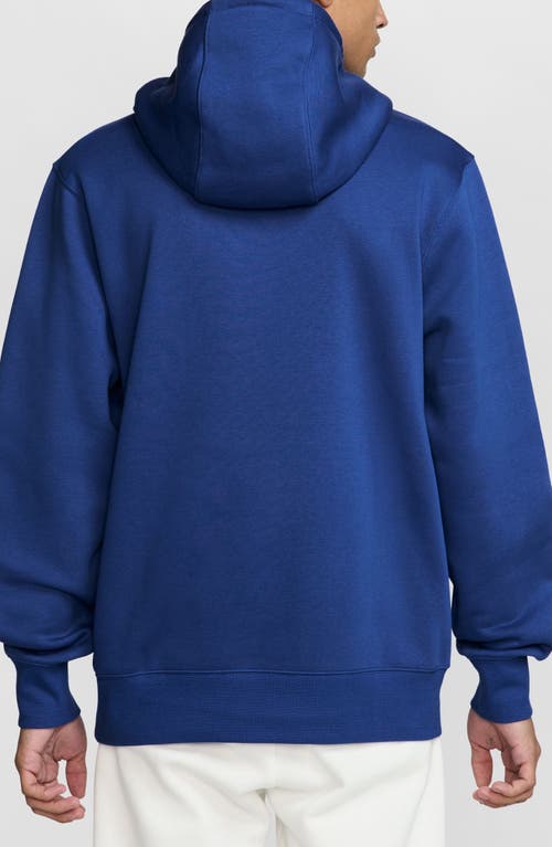 Nike Club Fleece Pullover Hoodie In Blue