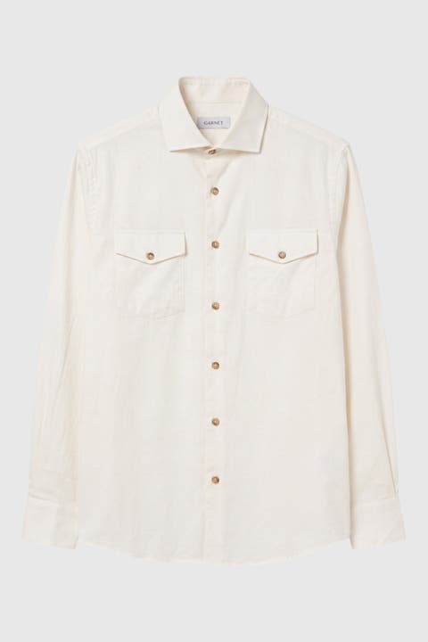 Men's Regular-fit Check Overshirt
