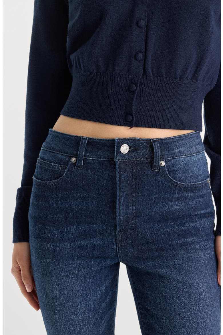 Good Classic High Waist Bootcut Jeans, Alternate, color, SKIPPER