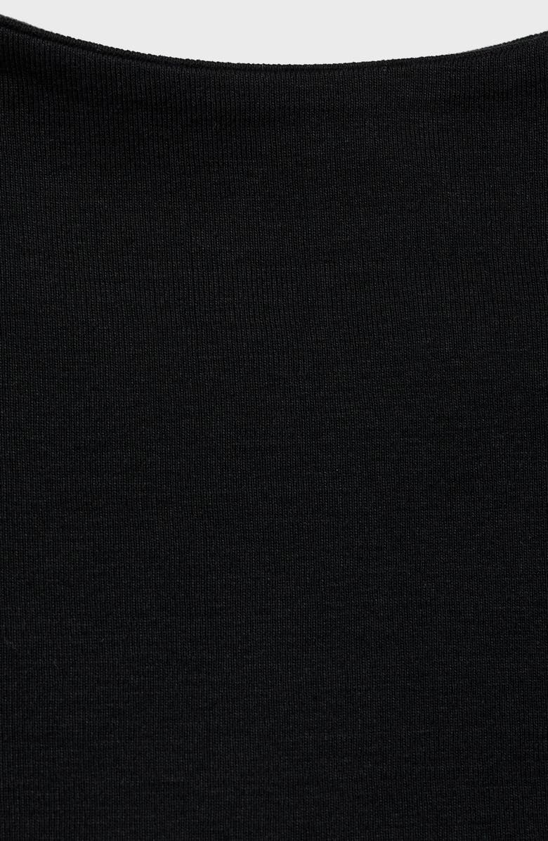 MANGO Gathered Jersey Dress, Alternate, color, 