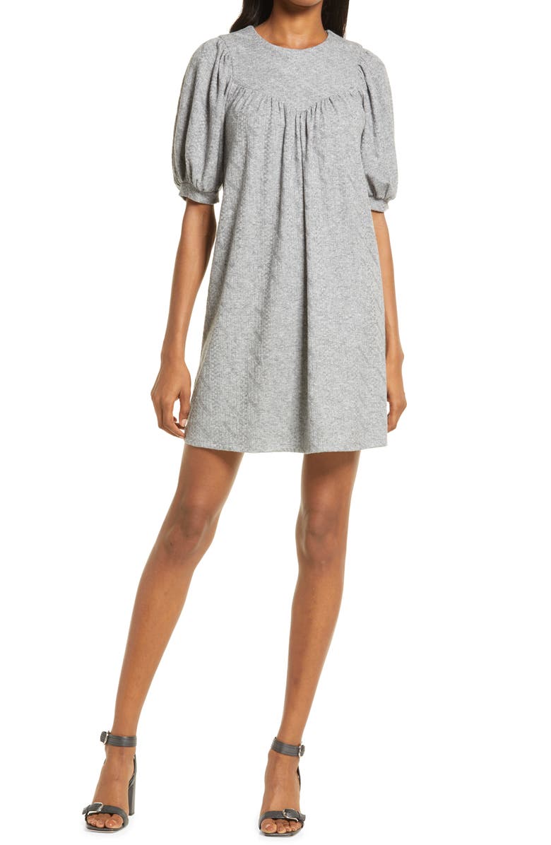 dRA Jenny Shift Dress, Main, color, Grey