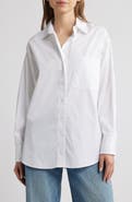 Madewell Oversize Poplin Button-Up Shirt