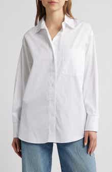 Madewell Oversize Poplin Button-Up Shirt