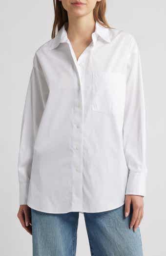 Madewell Oversize Poplin Button-Up Shirt
