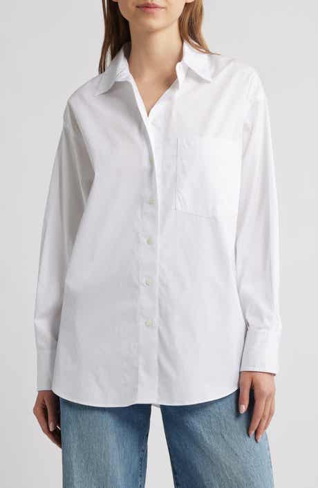 Madewell Oversize Poplin Button-Up Shirt