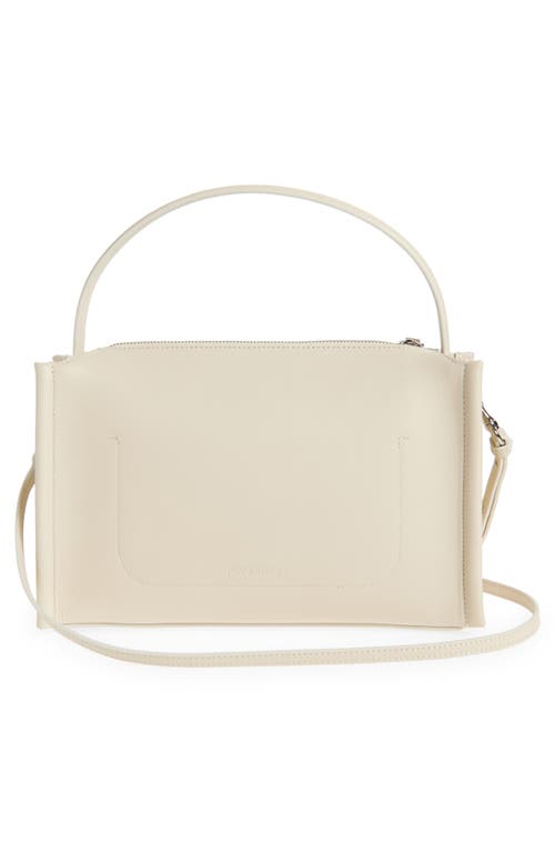 Jw Anderson Loafer Bag - Leather Shoulder Bag In Off White 002