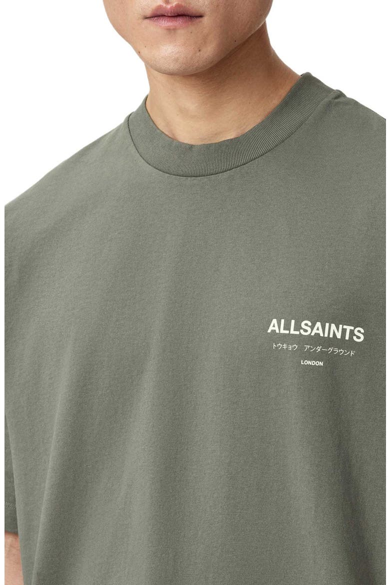 Underground Oversize Graphic T-Shirt, Alternate, color, MAPLE GREEN