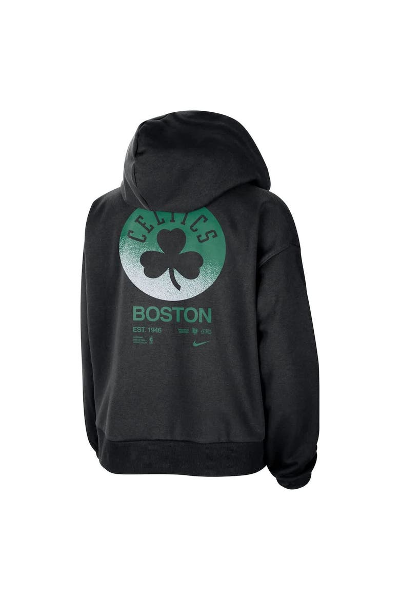 Women's Nike Black Boston Celtics Courtside Standard Issue Performance Pullover Hoodie, Alternate, color, Black