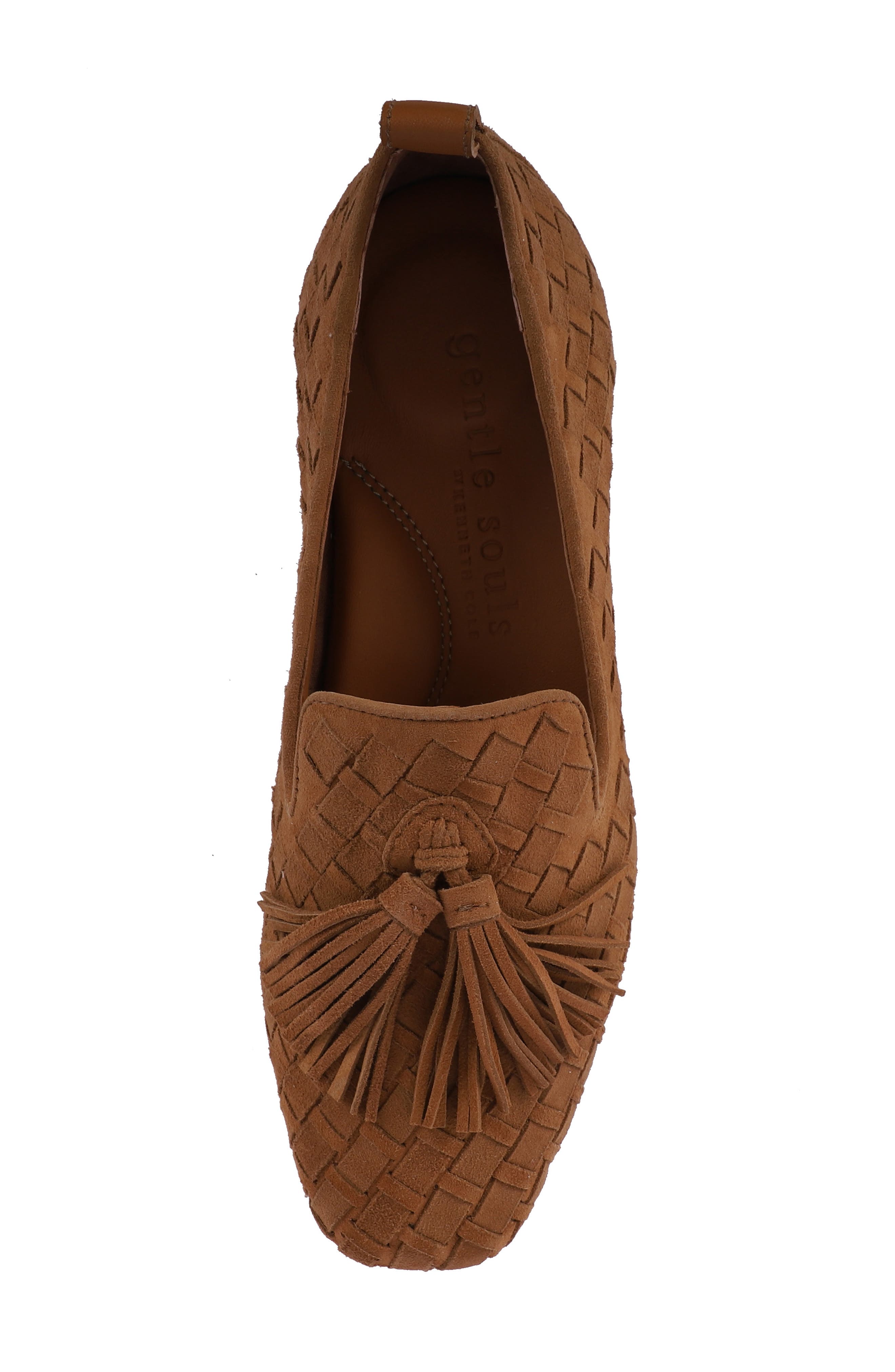 Gentle Souls Melinda Fringe Loafer, Alternate, color, 