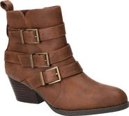 Bella Vita Bowie Buckle Strap Bootie - Multiple Widths Available