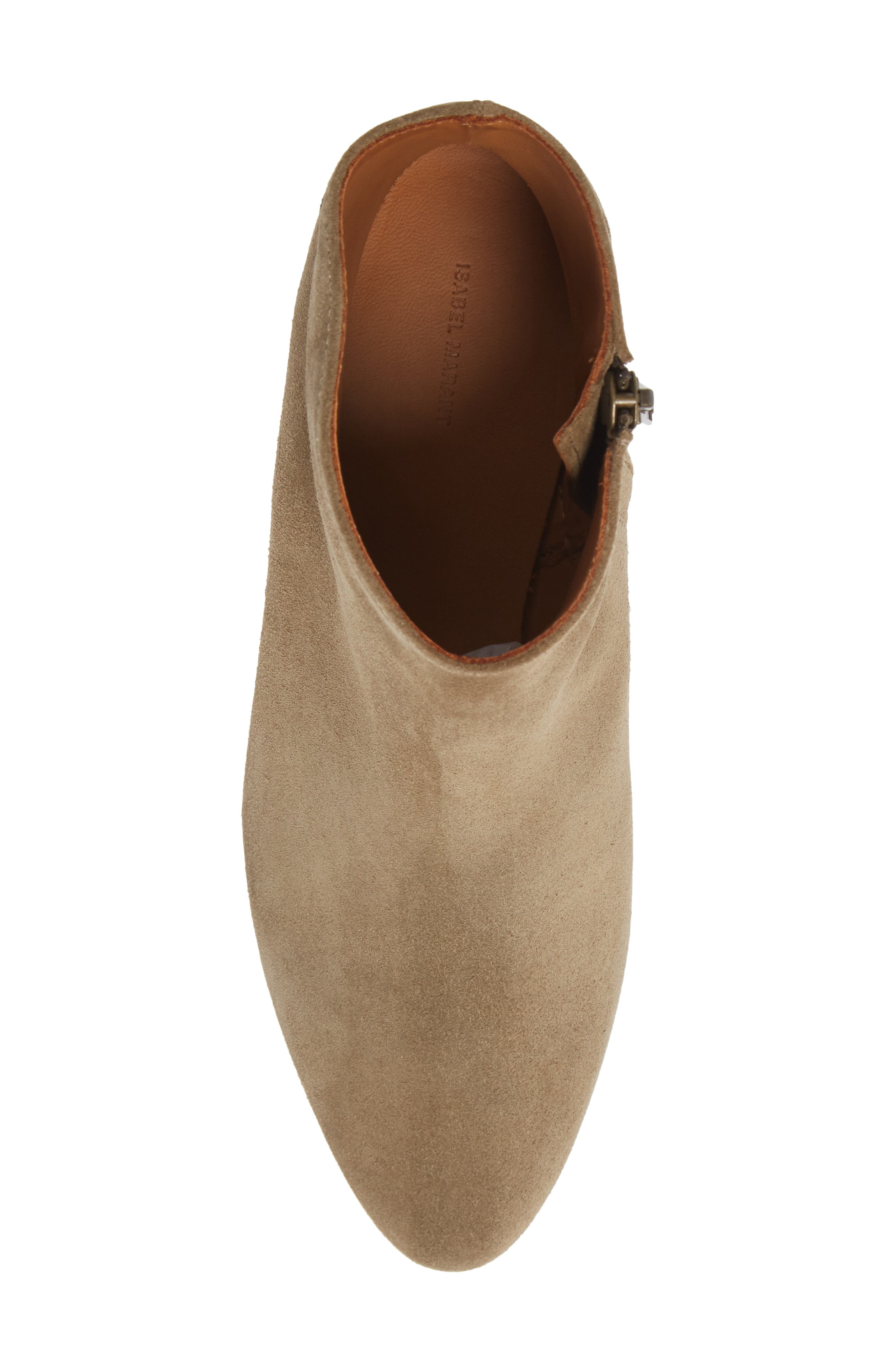 Isabel Marant Dacken Stitch Bootie, Alternate, color, Taupe