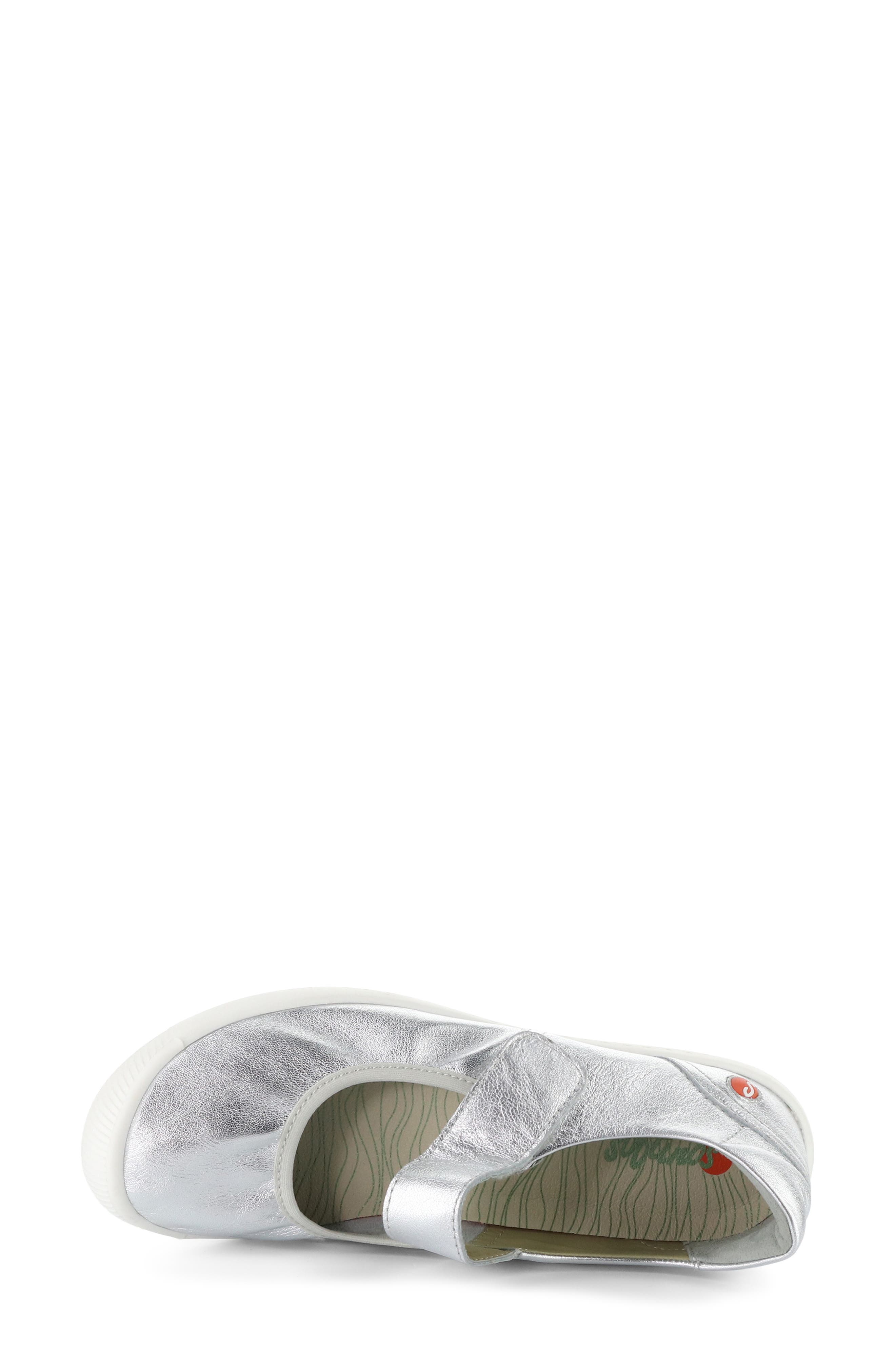 Softinos by Fly London Igla Mary Jane Sneaker, Alternate, color, Silver