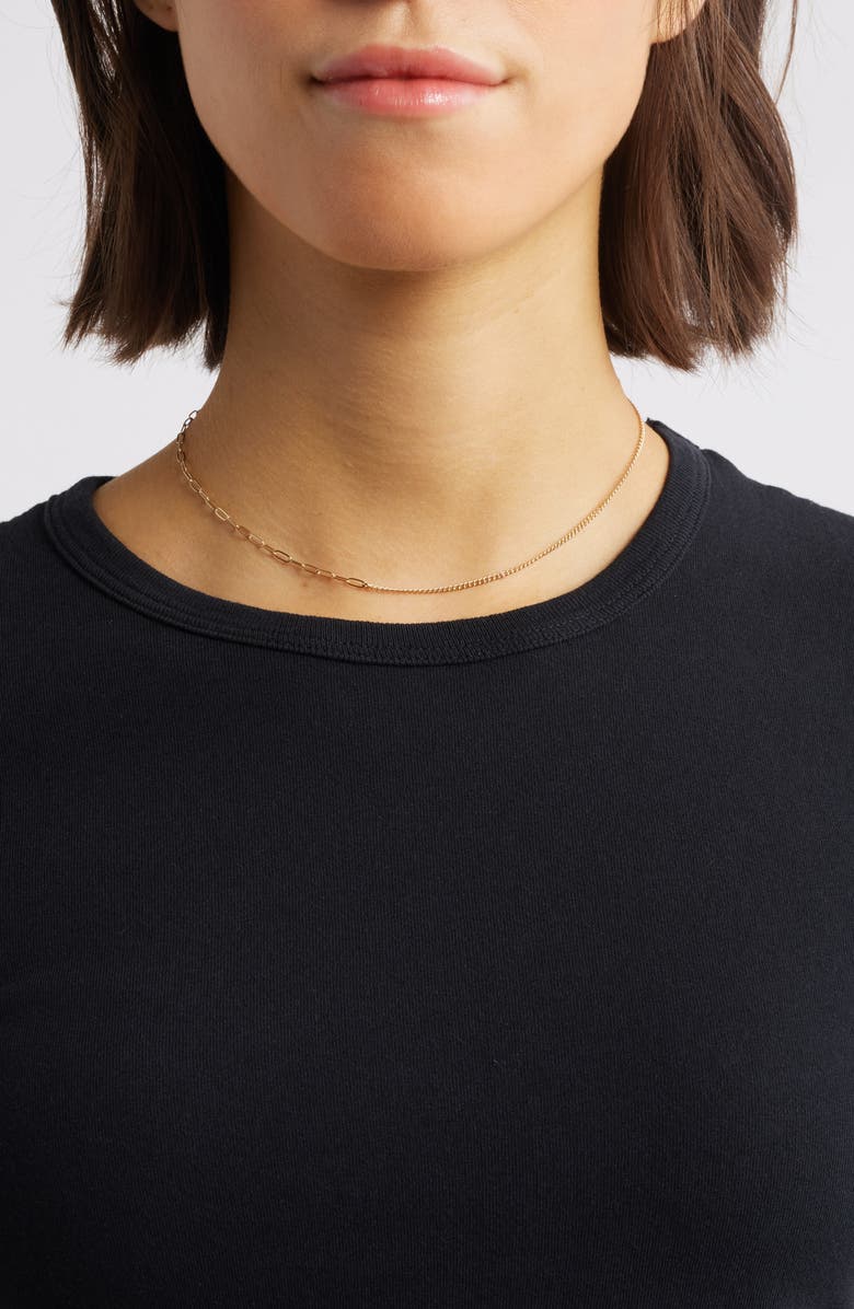 SLVRLAKE Baby T-Shirt, Alternate, color, Raven