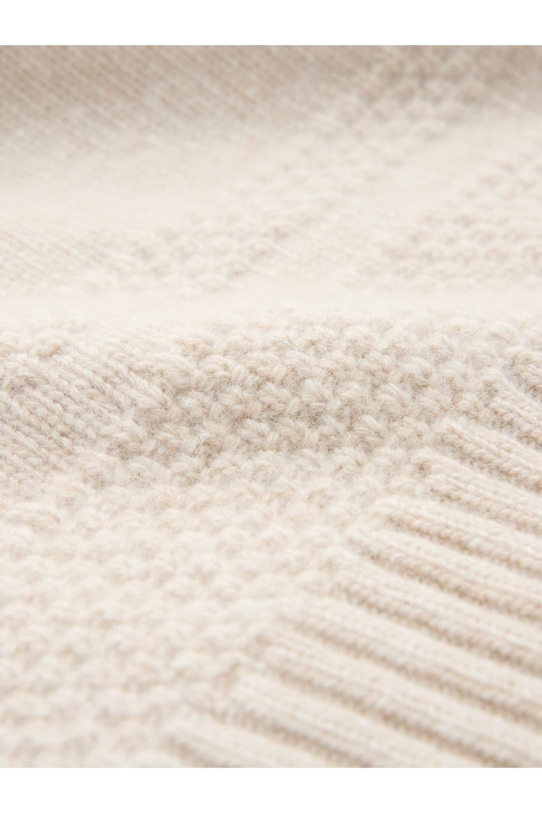 Lambswool Funnel Neck Sweater, Alternate, color, OATMEAL
