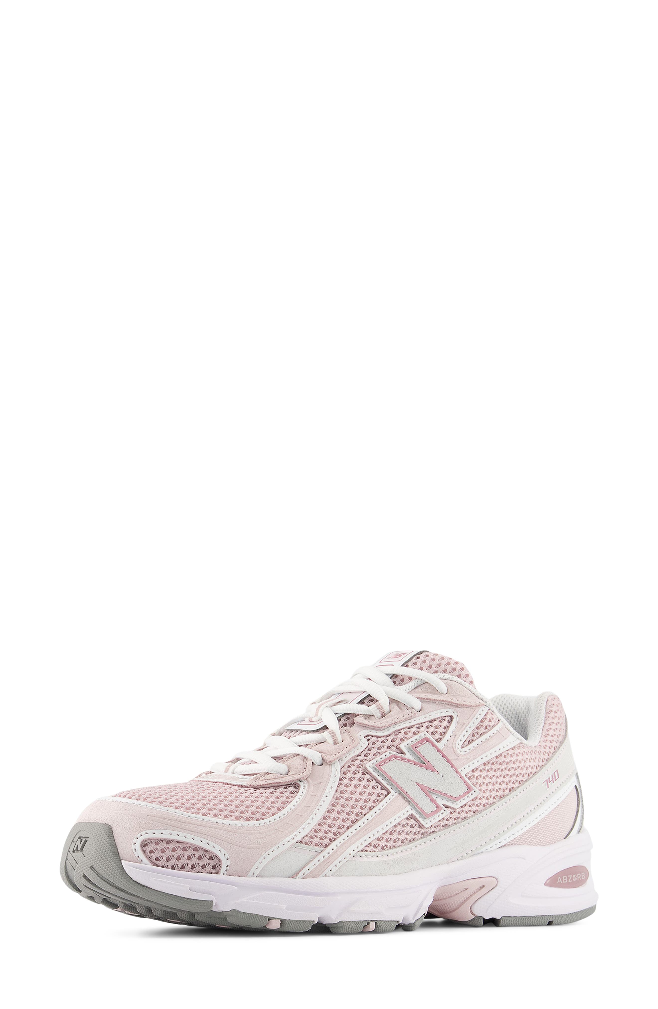 New Balance Gender Inclusive 740 Sneaker, Alternate, color, Stone Pink/ Rosewood