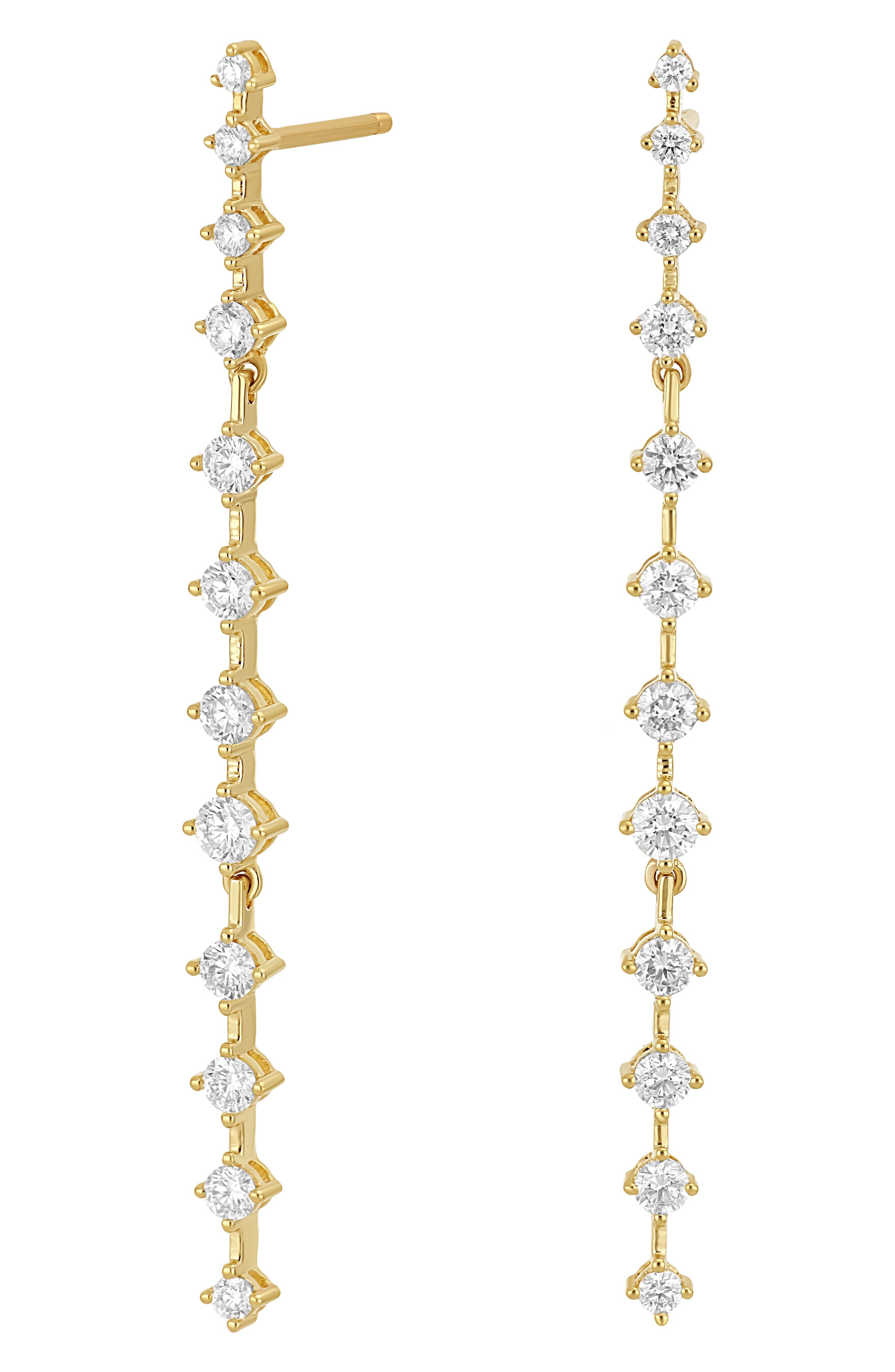 Solstice Diamond Line Solstice Diamond Drop Earrings (Nordstrom Exclusive) (Women) | Nordstrom