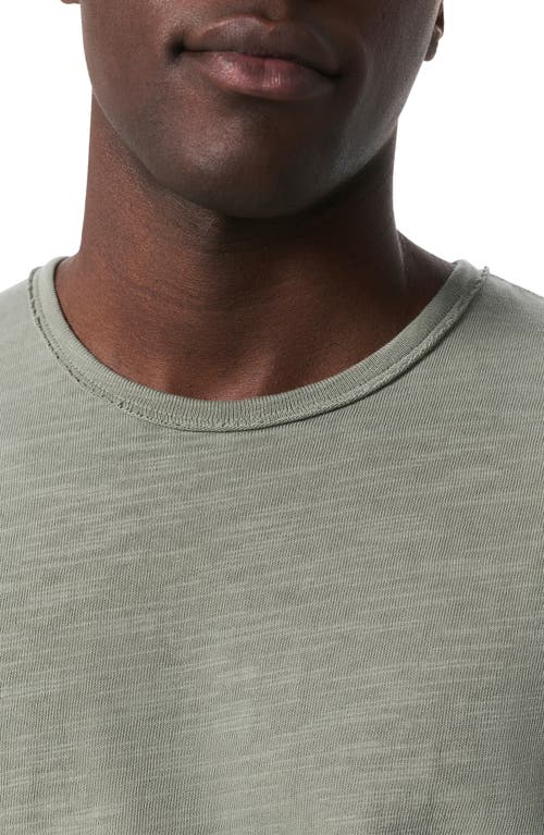 Rag & Bone Flame Classic Fit Short Sleeve Tee In Green
