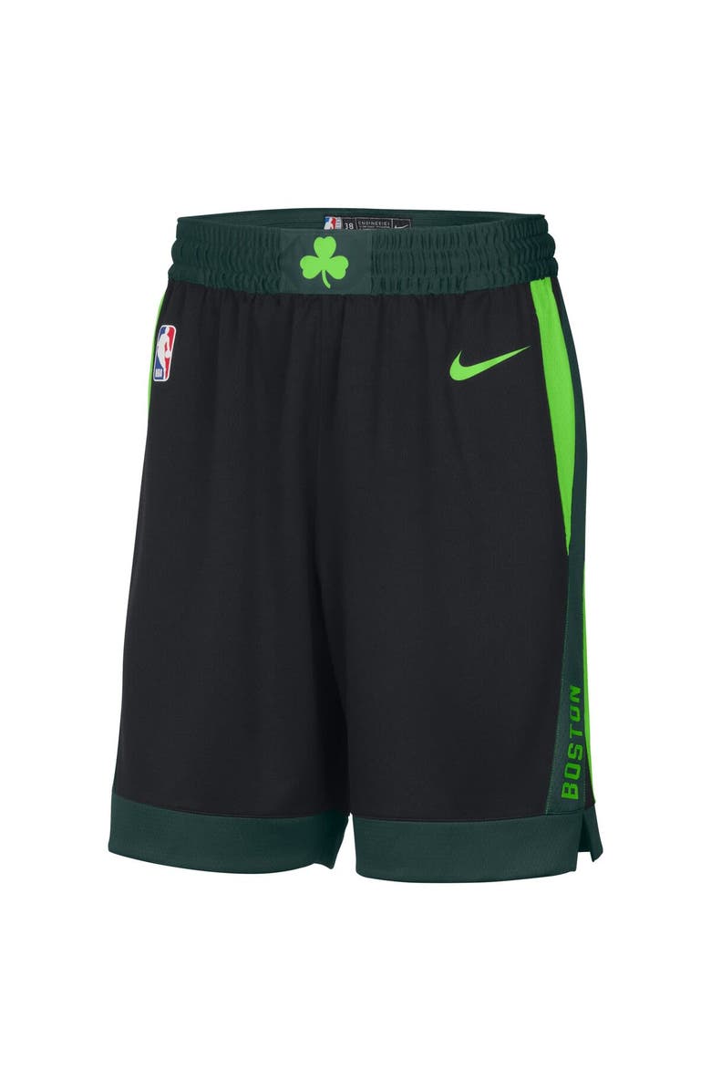 Nike Men's Nike Black Boston Celtics 2024/25 City Edition Swingman Shorts, Alternate, color, 
