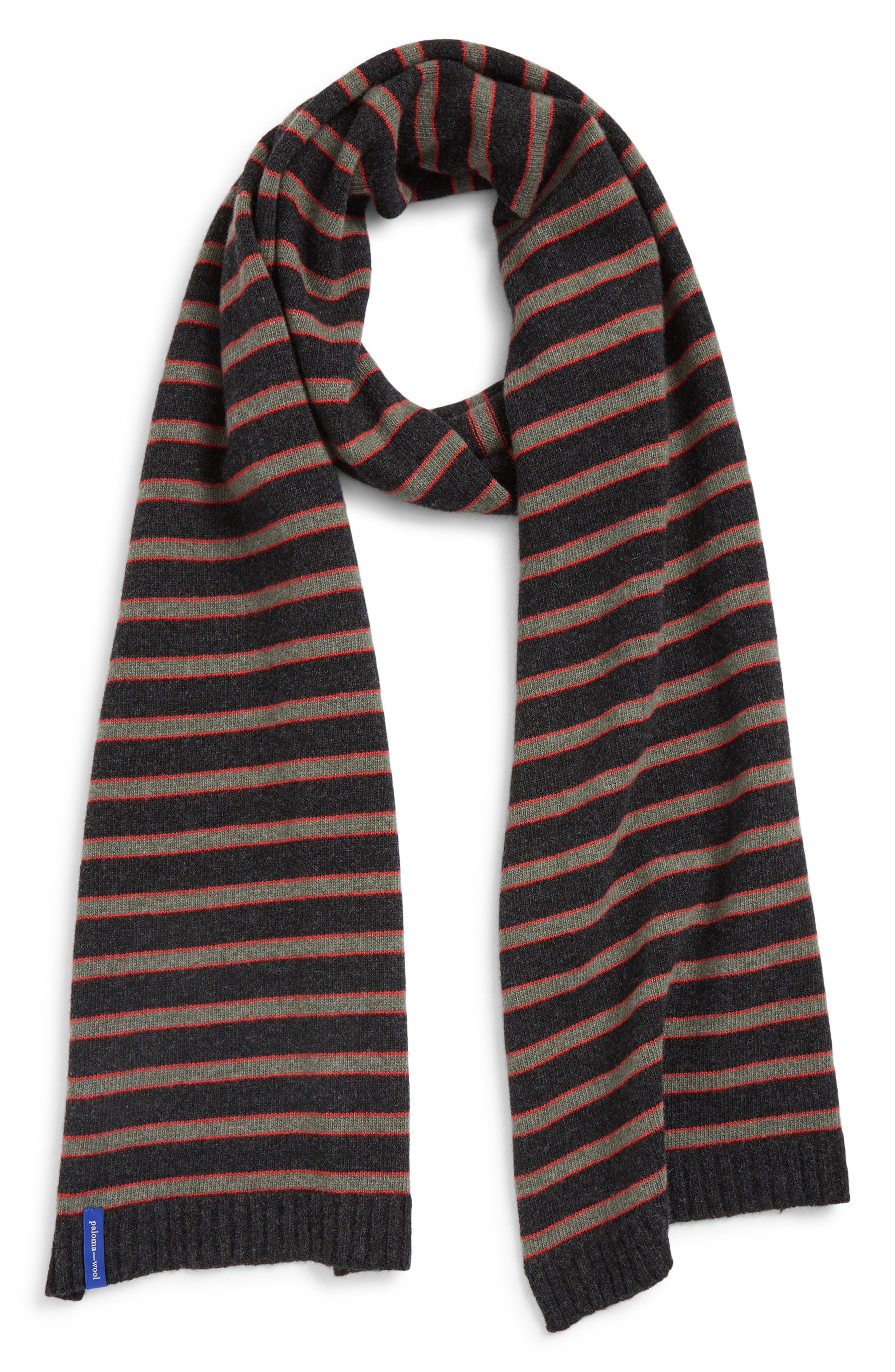 Bela Stripe Extrafine Wool Scarf (Women) | Nordstrom