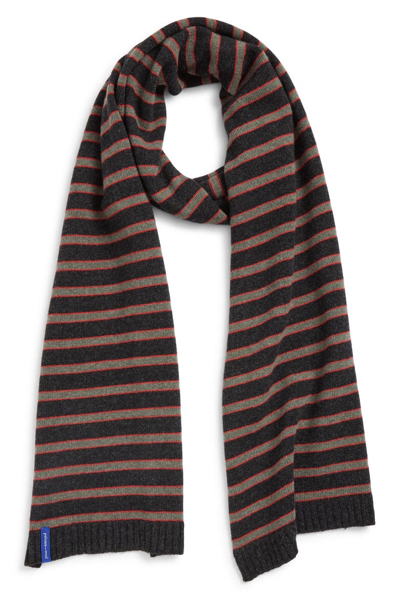 Bela Stripe Extrafine Wool Scarf (Women) | Nordstrom