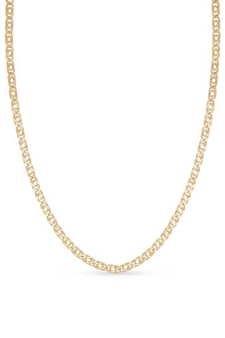 14k Gold Chain Necklace, Main, color, 14KY